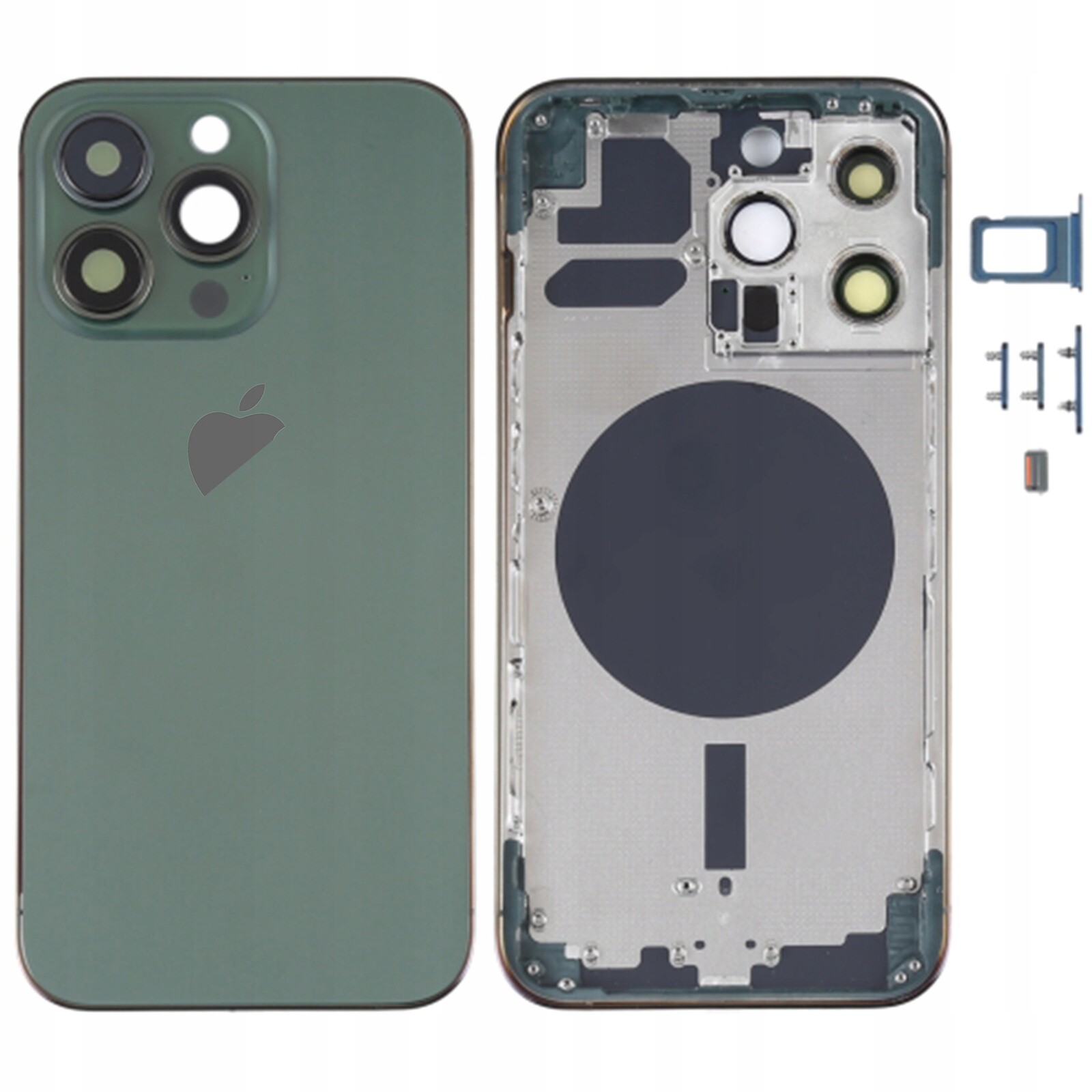 Zadní panel pro Apple iPhone 13 Pro Max, zelený korpus