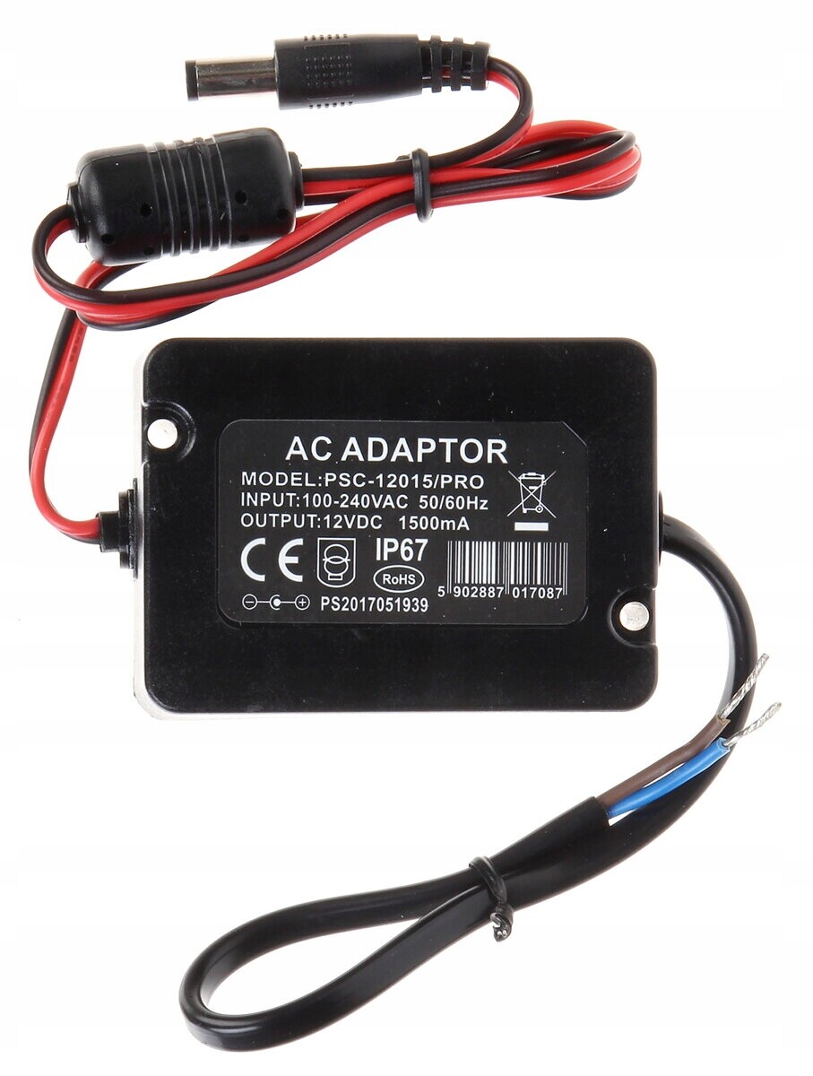 Napájecí zdroj PSC-12015/PRO 12v dc 1.5a