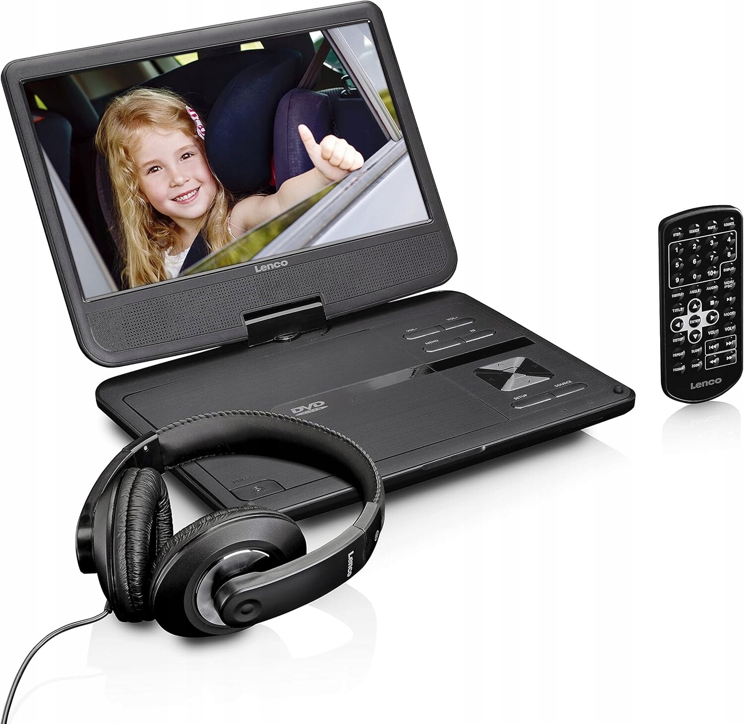 Přenosný DVD přehrávač Lenco DVP-NS355