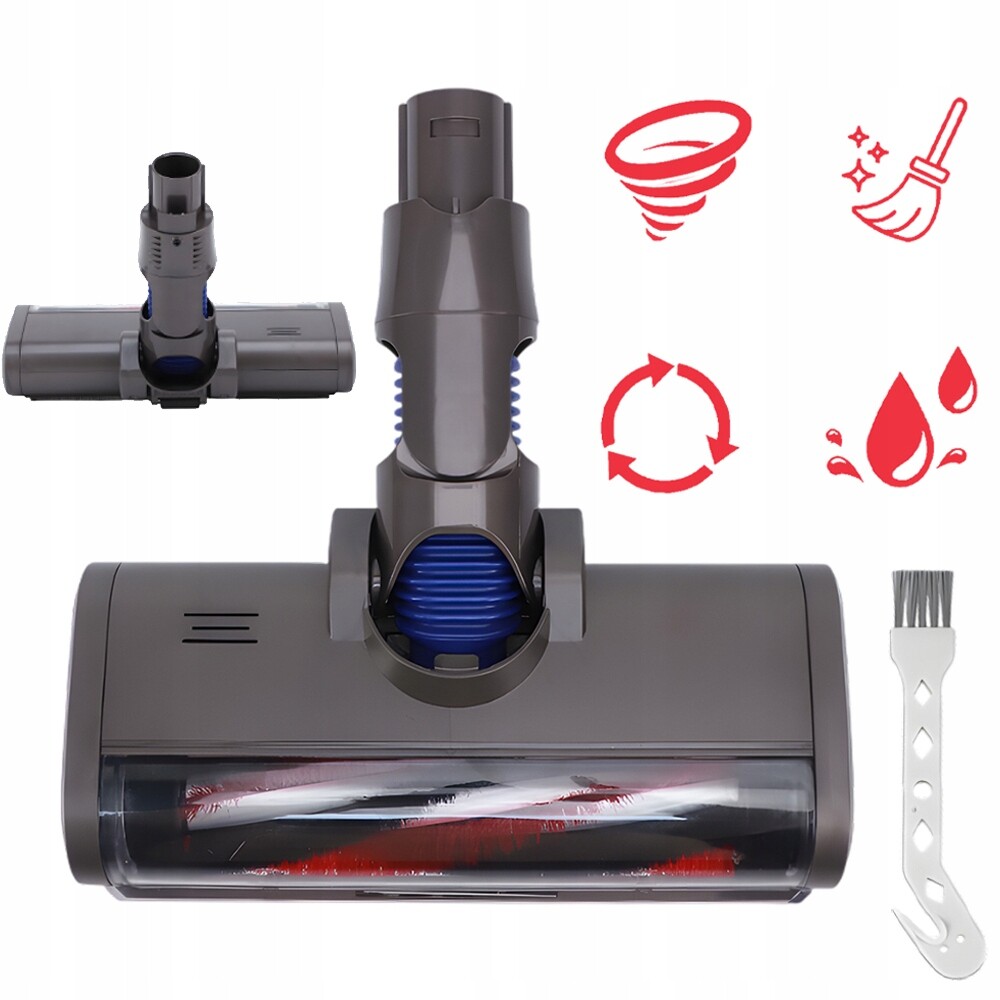 Příslušenstvím K Hlavici Podlahového Kartáče Pro Vysavače V6/DC58/DC59 Šedá