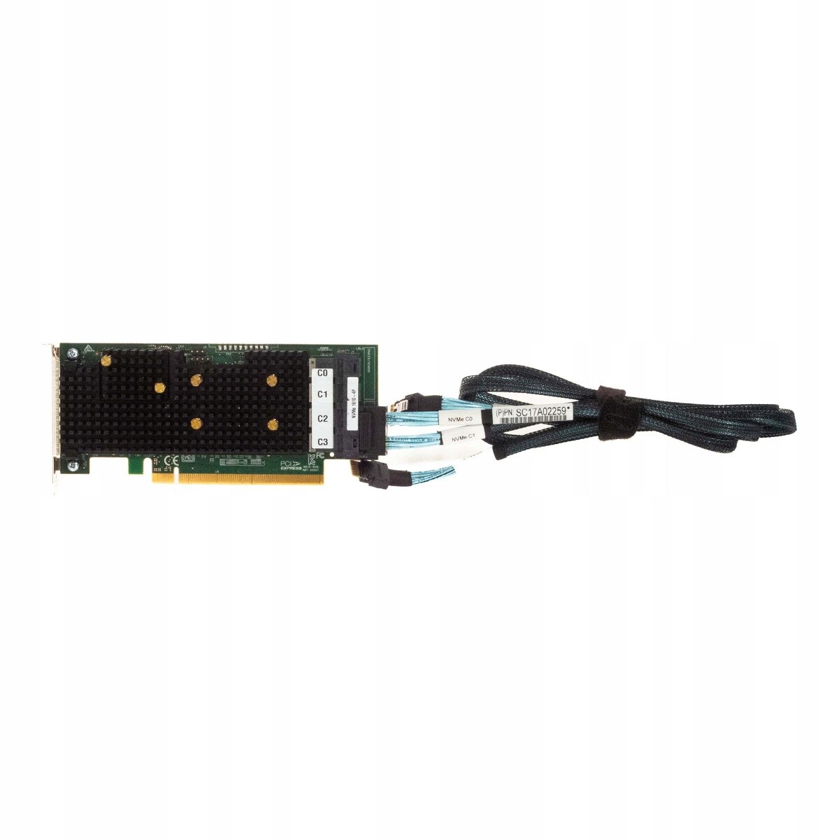 Lenovo 02JK381 NVMe 1610-4P PCIe x16 Lp Kabel 2-PORT