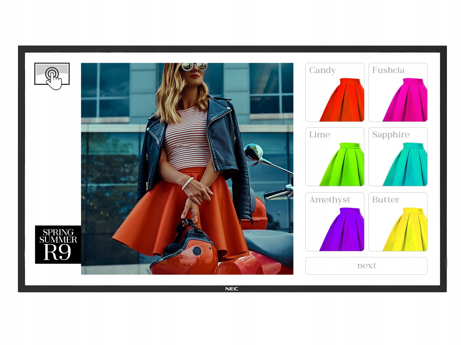 Nec ME501 IR-2 Led monitor 50