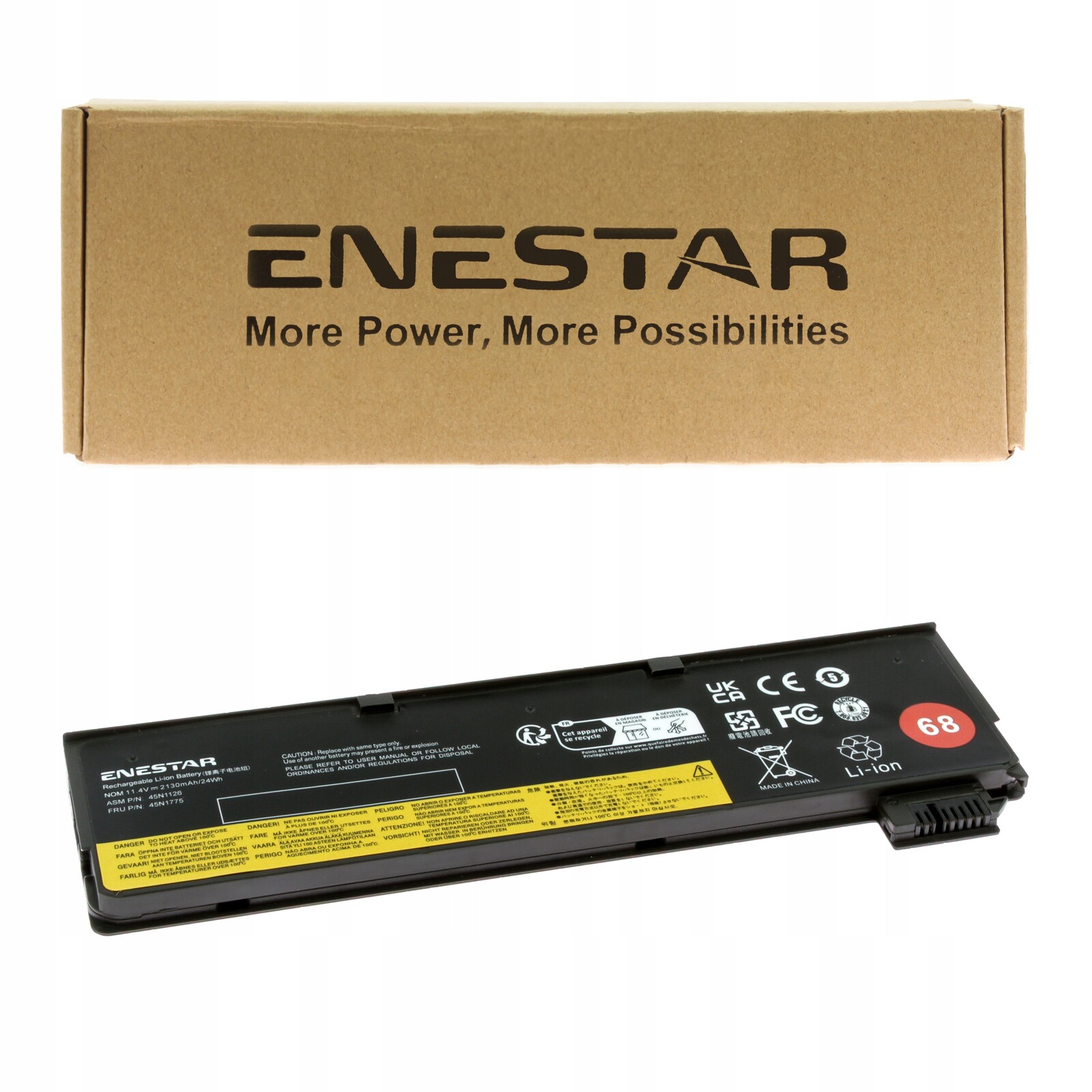 Prémiová baterie pro Lenovo 45N1127 68 ThinkPad T450 T460 X240 X250 X260 X270