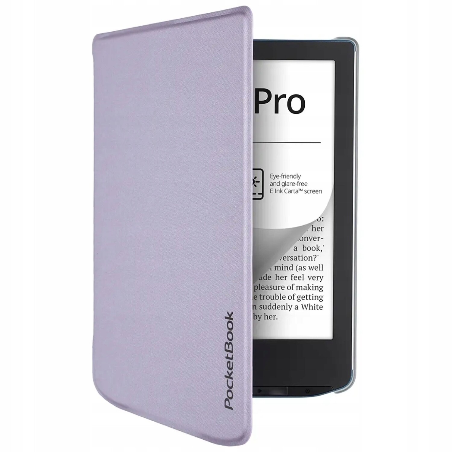 Průhledné pouzdro Pouzdro PocketBook levandulové