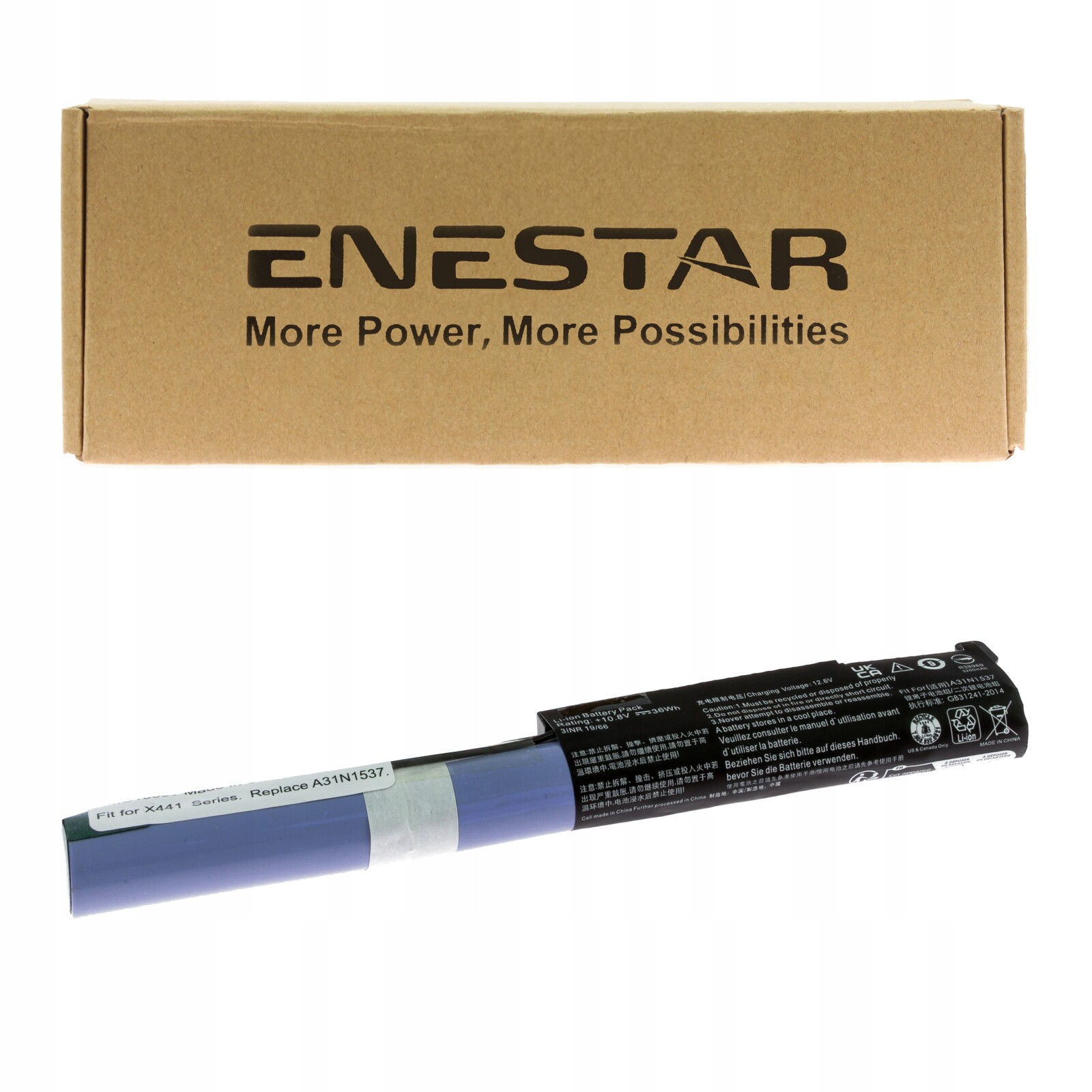 Prémiová baterie pro Asus A31N1537 VivoBook Max X441 X441SA X441SC X441UV