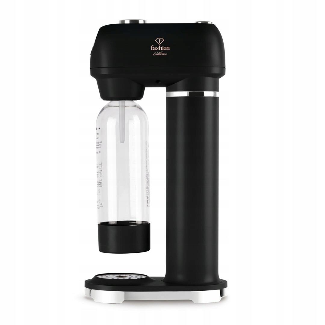 Výrobník sody 2 lahve, FTV-0129 Matte Black Rose Gold