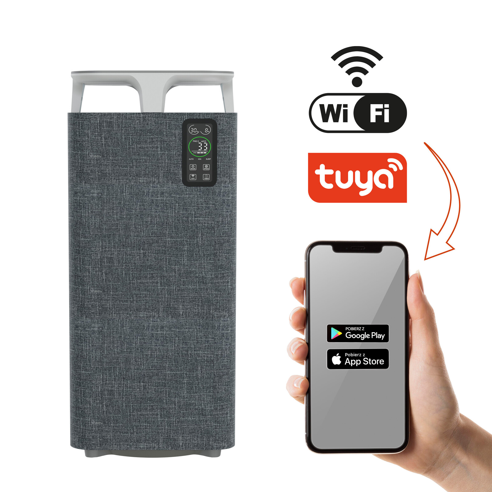 Čistička vzduchu Webber AP8800 Wifi