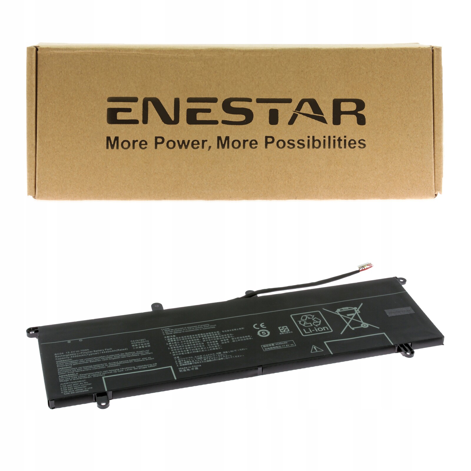 Prémiová baterie pro Asus C41N1901 ZenBook Duo UX481 UX481F UX481FL UX481FA