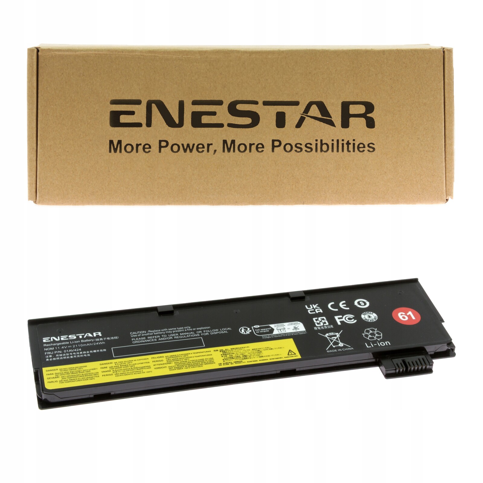 Prémiová baterie pro Lenovo 01AV424 01AV490 ThinkPad A475 A485 T470 T480 TP25