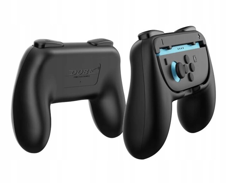 2x Dobe Držák Handgrip pro Joy-Con Nintendo Switch 2 NS2 SW2 Černý Sada