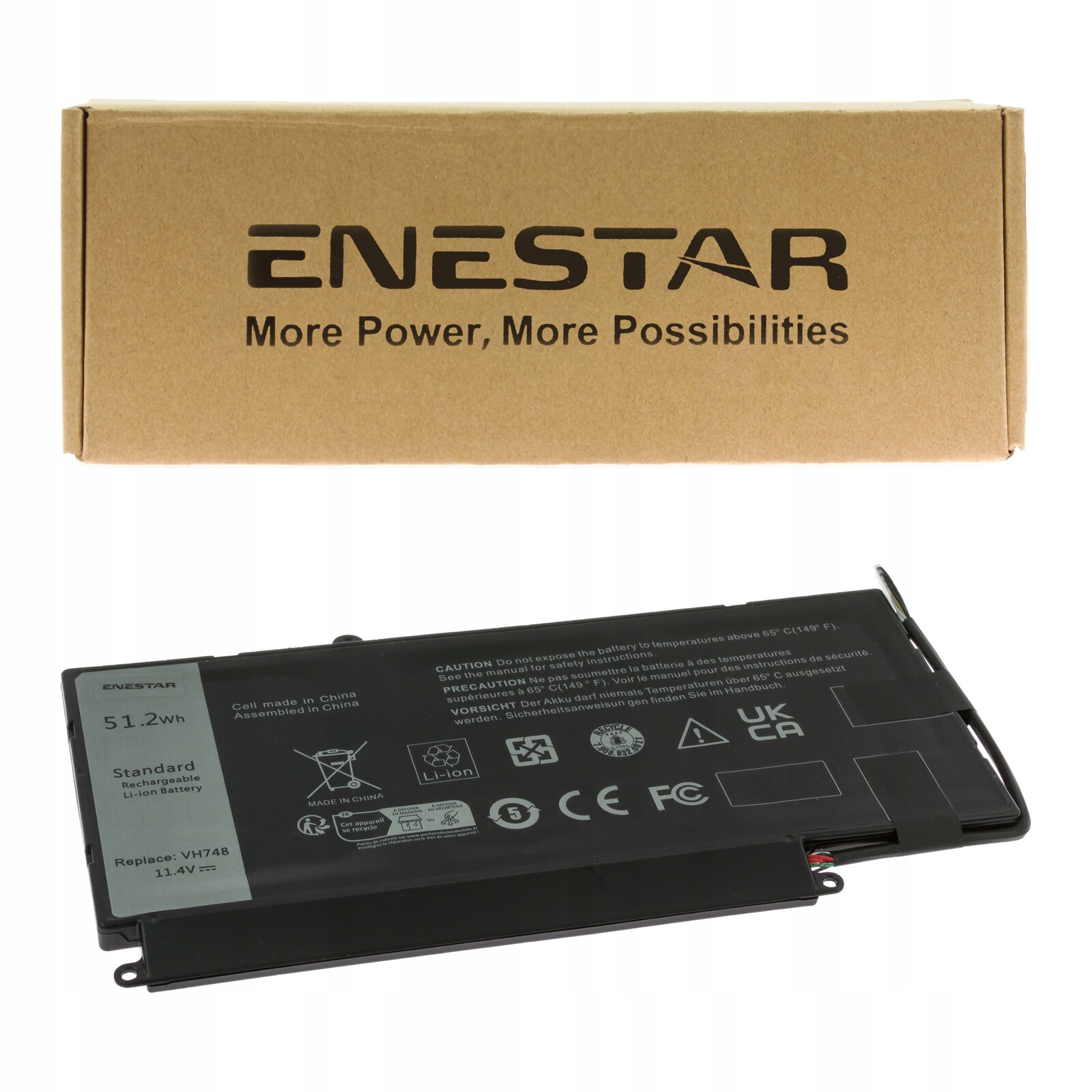 Prémiová baterie pro Dell 06PHG8 VH748 Vostro 5460 5470 5480 5560 P41G V5470