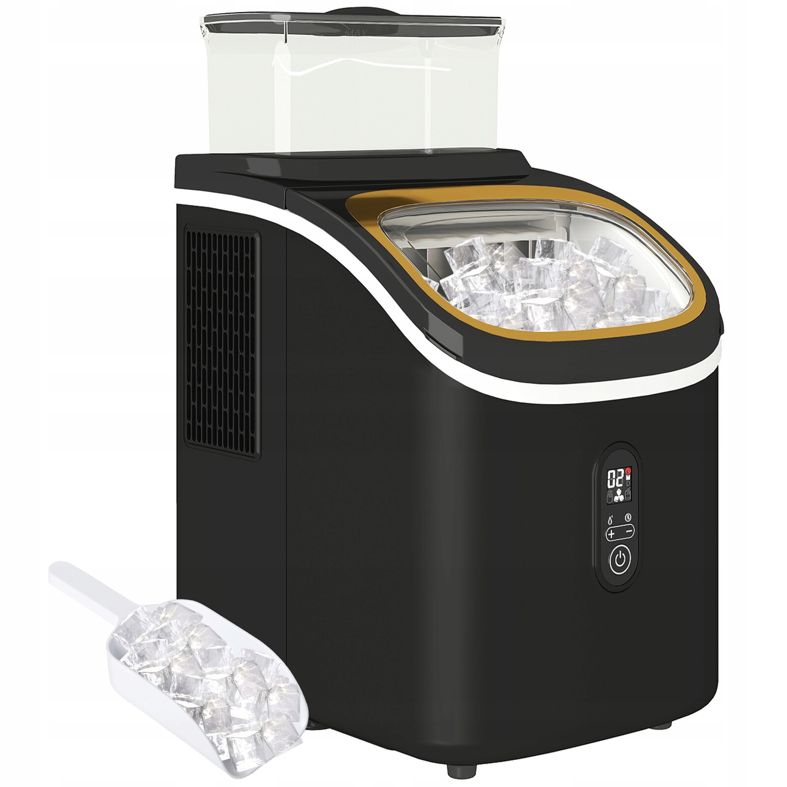 Výrobník ledu Homcom Výrobník ledu černý 190 W