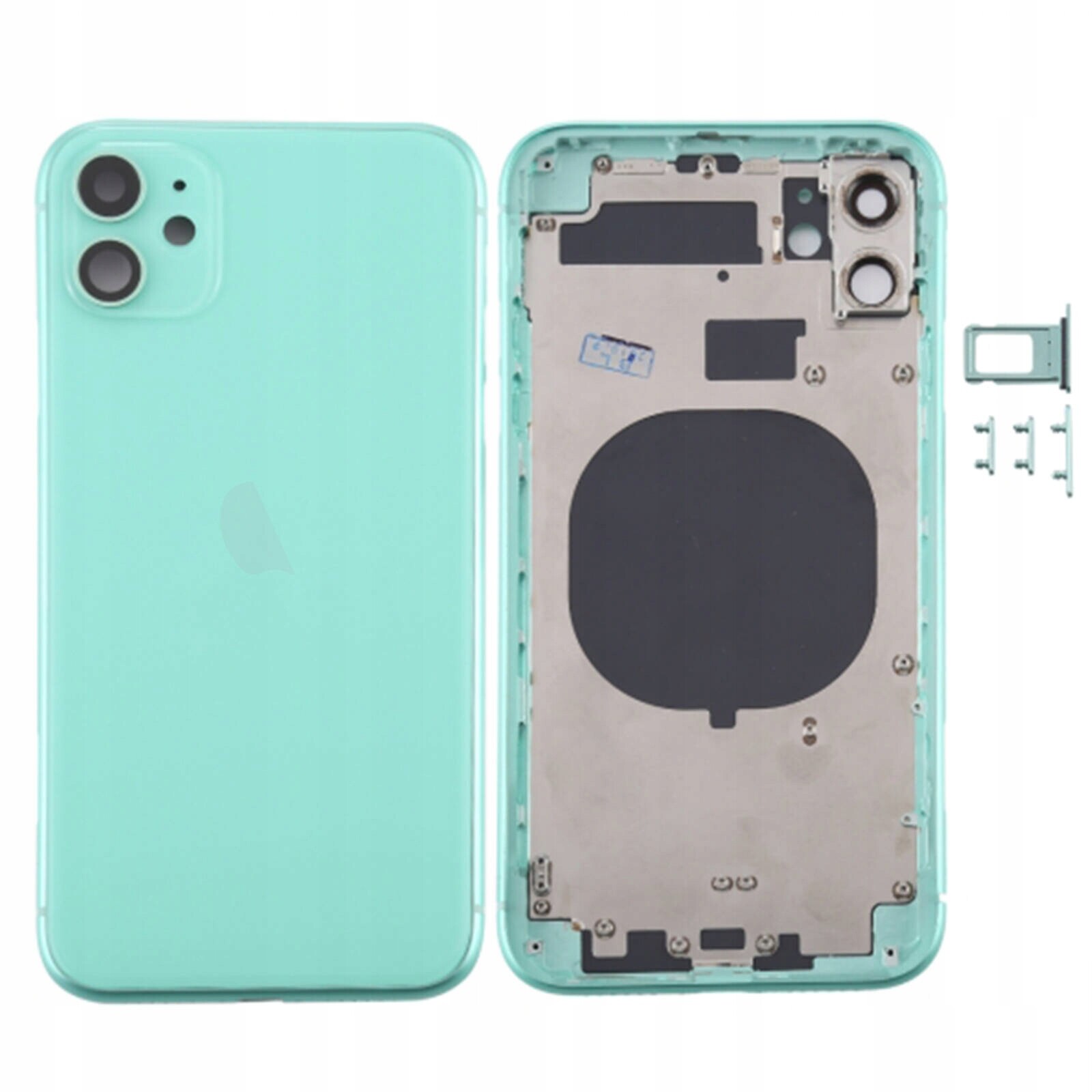 Tělo pro iPhone 11 zelené, přesné přizpůsobení,