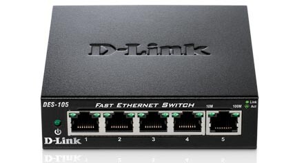 DES-105/E Dlink DES-105/E D-Link 5-port 10/100 Met D-link DES-105/E