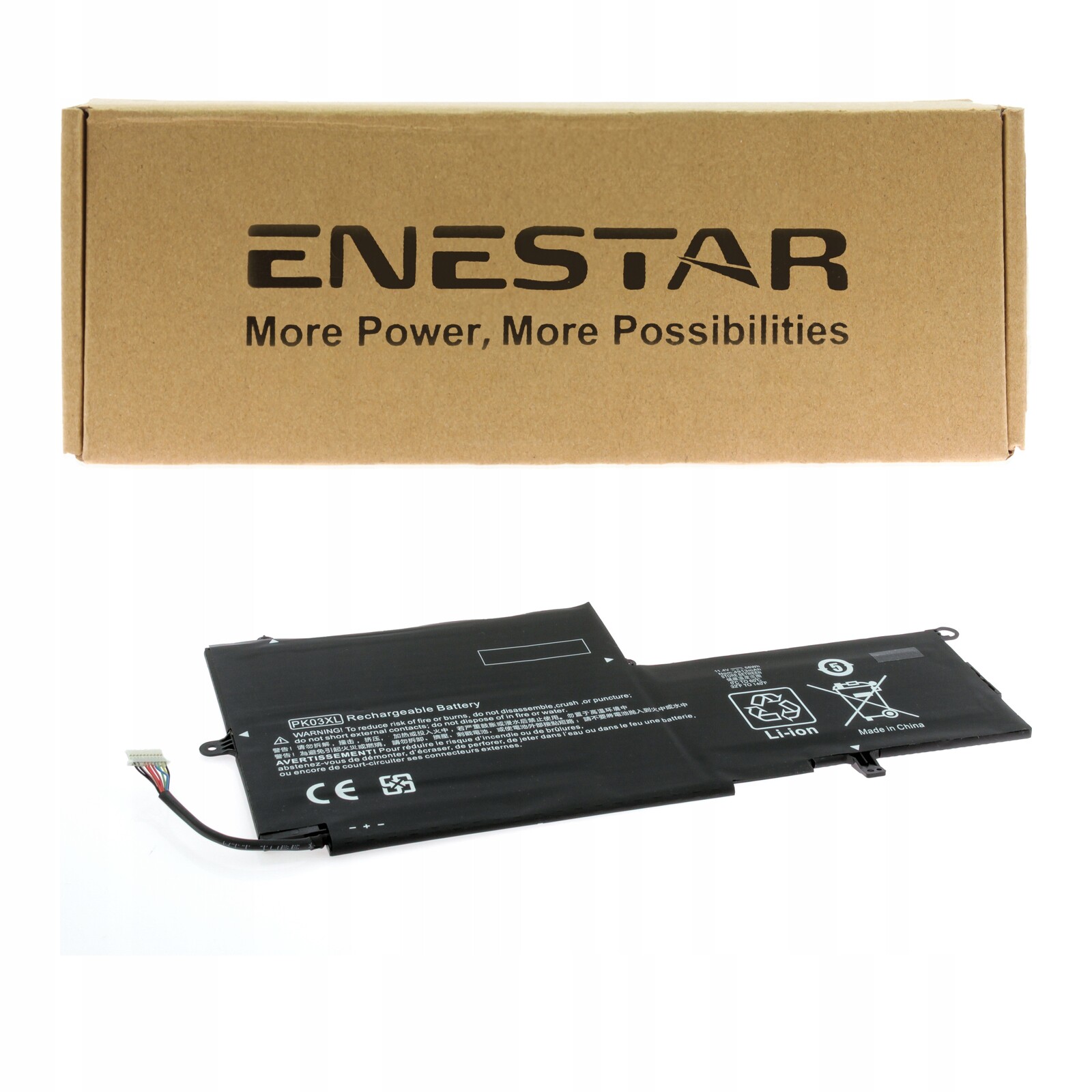 Prémiová baterie pro Hp PK03XL Spectre Pro x360 G1 G2 13 13-4000 13-4179NG