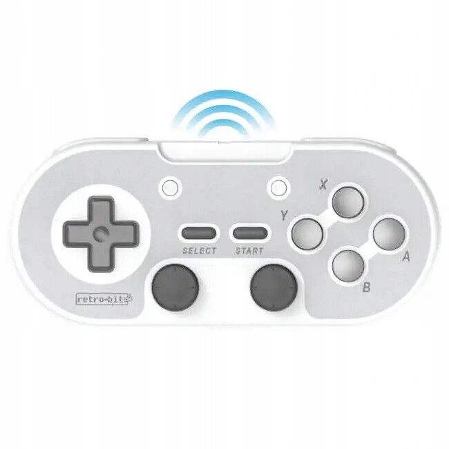 Retro-Bit Legacy16 2.4GHz v2 Grey Bezdrátový Pad Snes Switch Pc