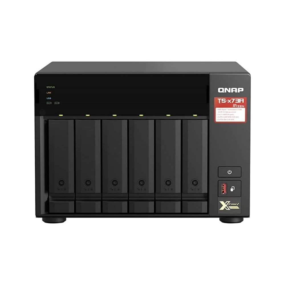 Souborový Server Qnap TS-673A-8G 6-BAY Nas, Amd Ryzen Embedded V1500B 2,2 Ghz