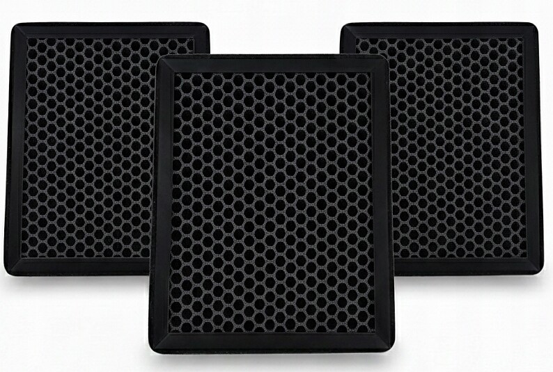 Uhlíkový filtr pro Meaco Dry Arete 10L 12L 3 kusy