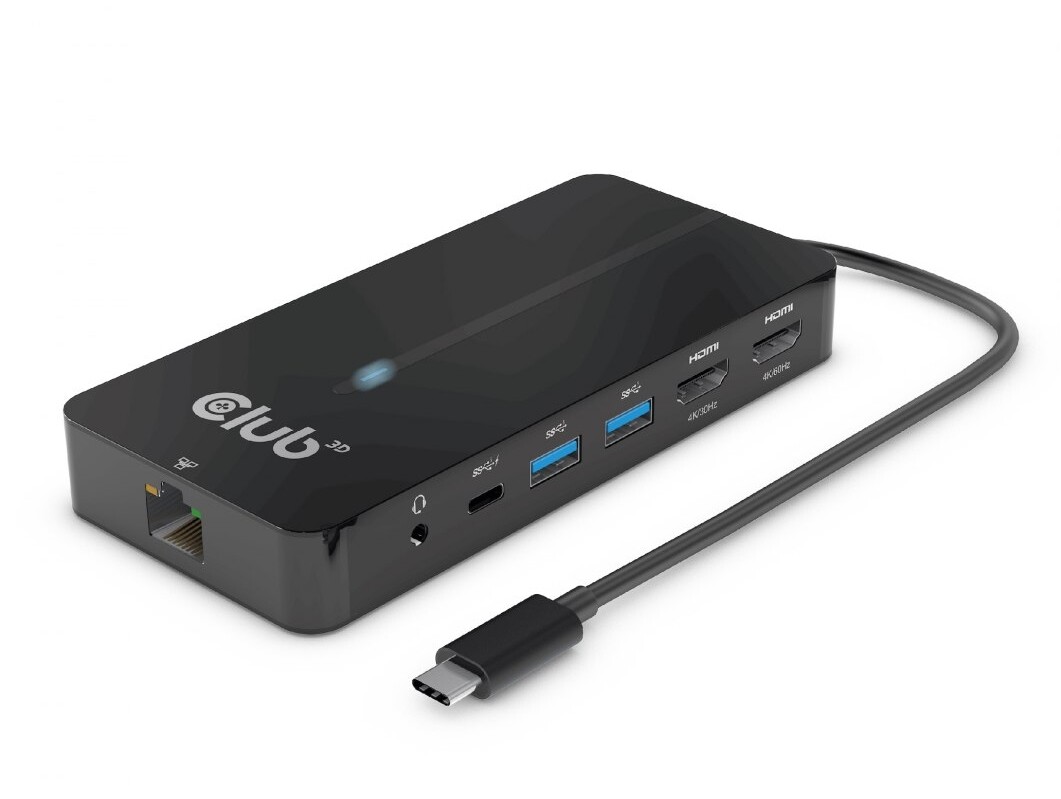 CLUB3D CSV-1595 rozbočovače a Usb 3.2 Gen 1 (3.1 Gen 1) Type-C