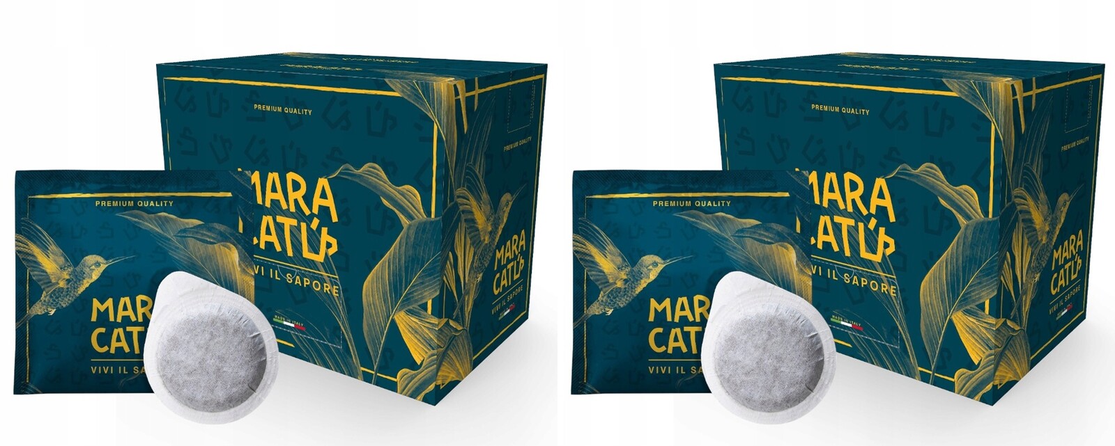 Káva v sáčcích Ese 44 mm Maracatú Gran Crema 2х150 (300 ks) Krémová