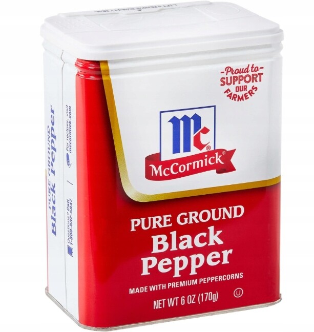McCormick mletý černý Pepř 170 g usa