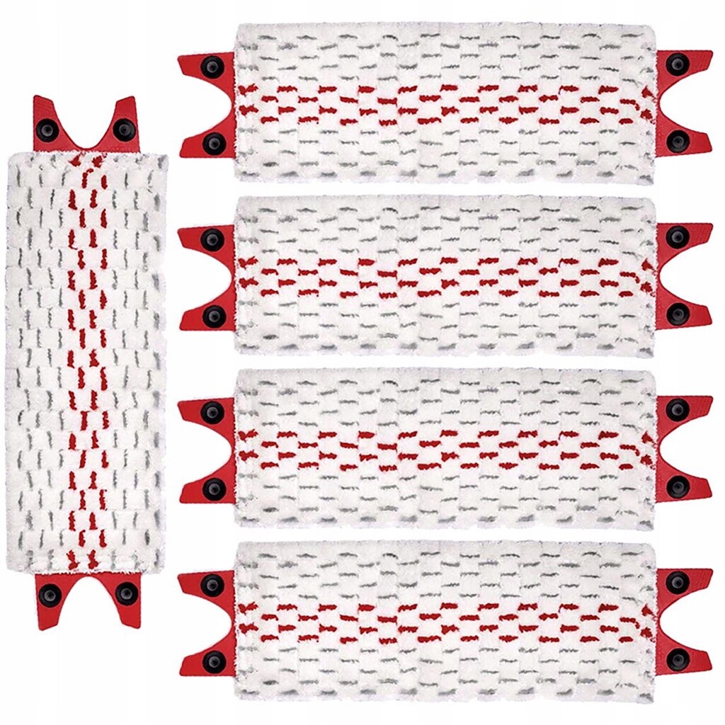 5 X Náhradní Náplň Do Plochého Mopu Vileda Ultramax, Náhradní Koncovka 35 CM