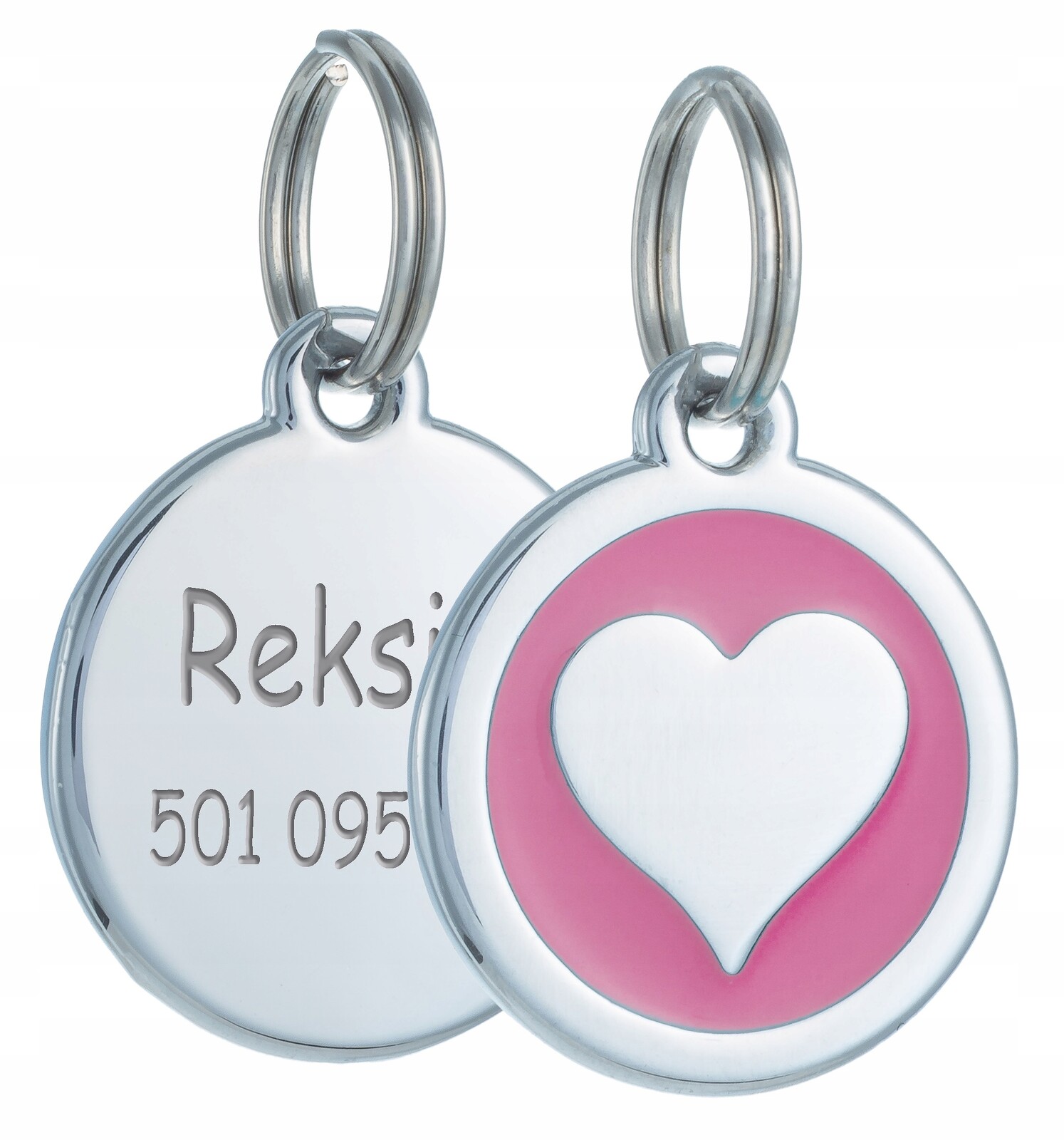 Identifikátor Adresář Pro Psa Gravírování Srdce