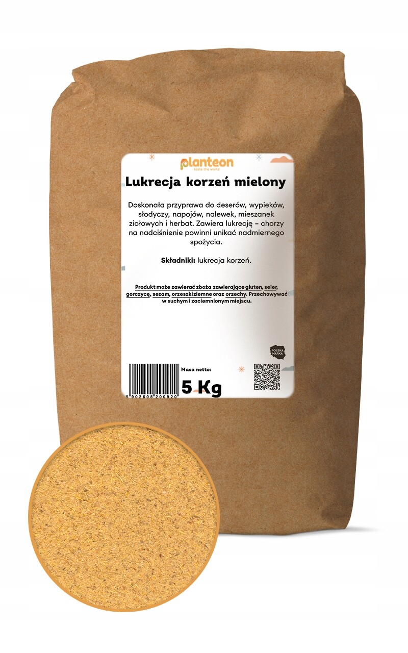 Lékořice kořen mletý 5 kg