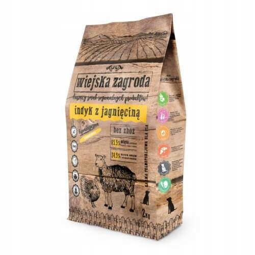 Wiejska Zagroda krůta s jehněčím masem 2 kg
