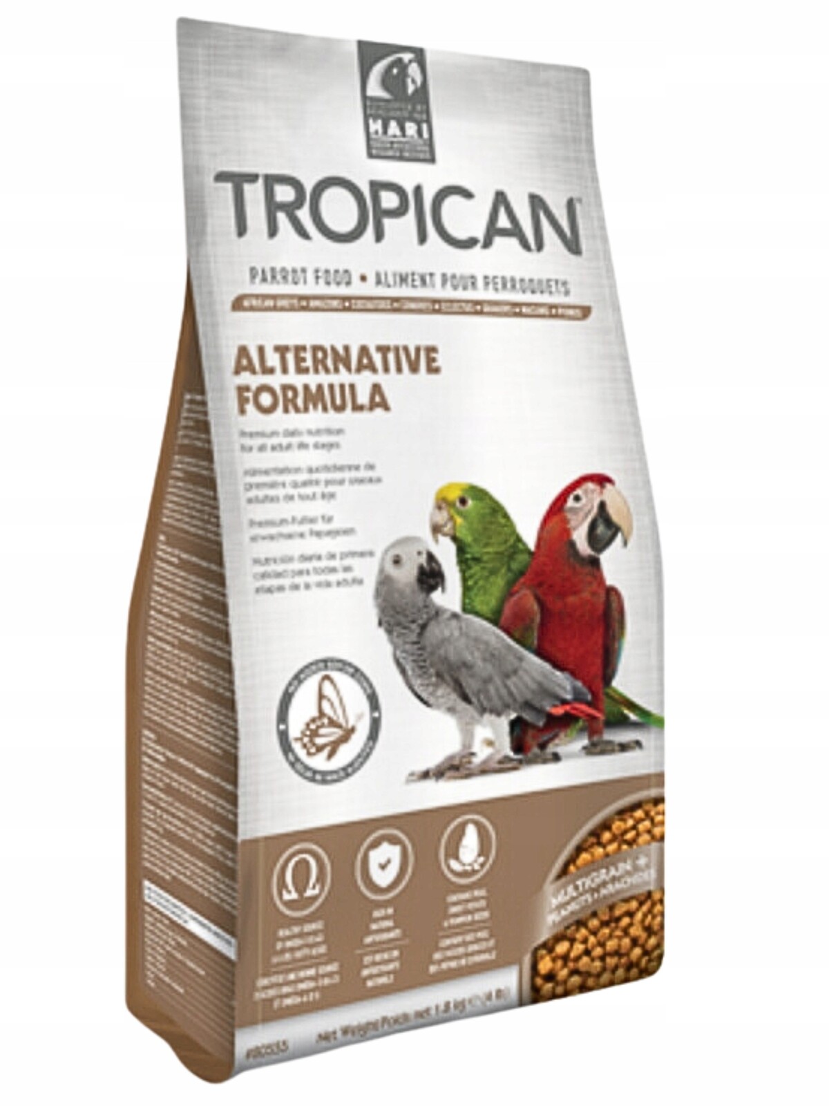 Hagen Hari jemná lehce stravitelná strava pro všechny papoušky 1,8 kg