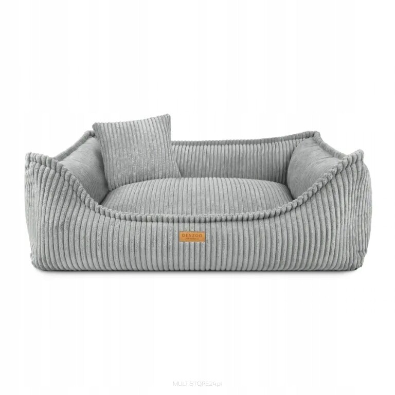 Pelíšek ortopedické lehátko pro psa a kočku šedé Milano Grey