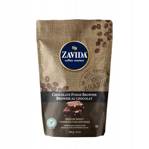 Zavida Chocolate Fudge Brownie 340 g káva zrnková