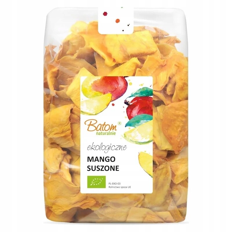 Mango sušené 1kg Detail Bio