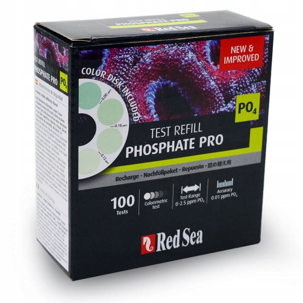 Red Sea Phosphate Pro Test – Doplnění Činidla