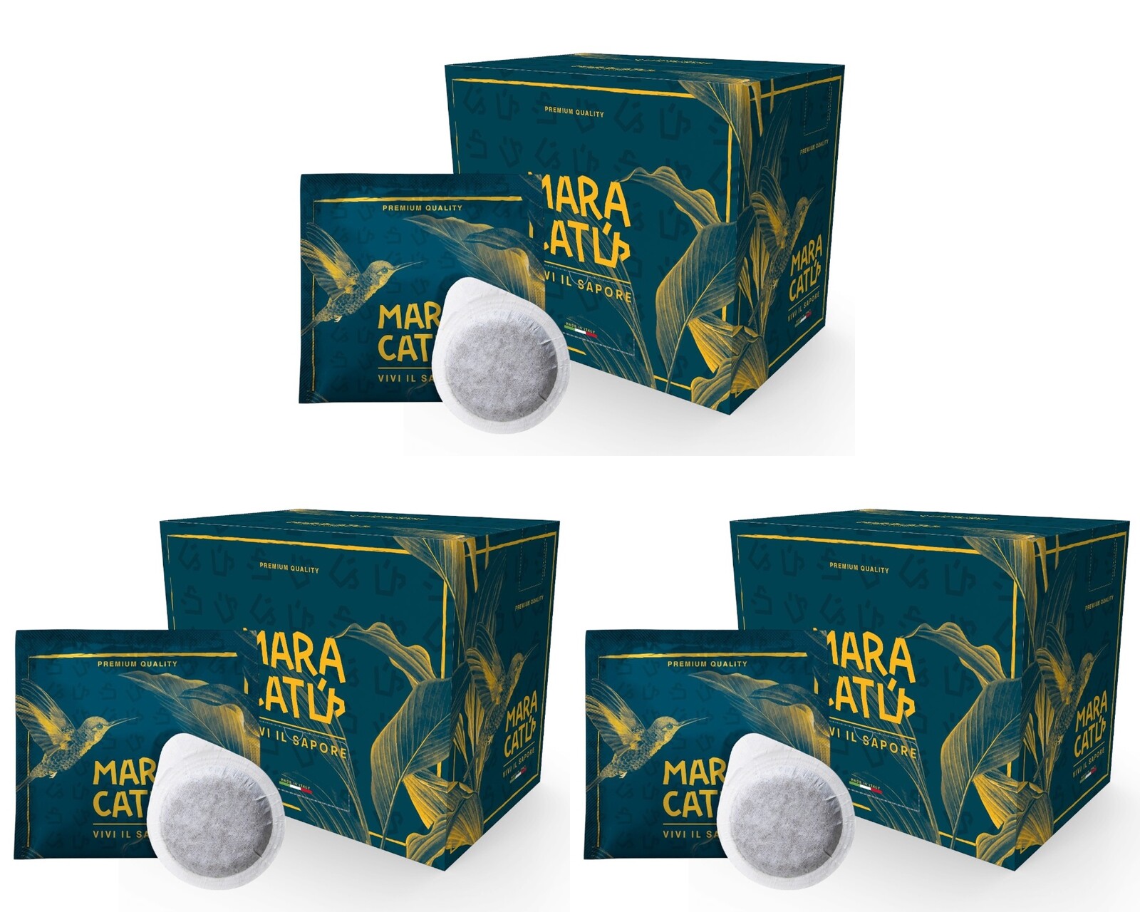 Káva v sáčcích Ese 44 mm Maracatú Gran Crema 3х150 (450 ks) Krémová