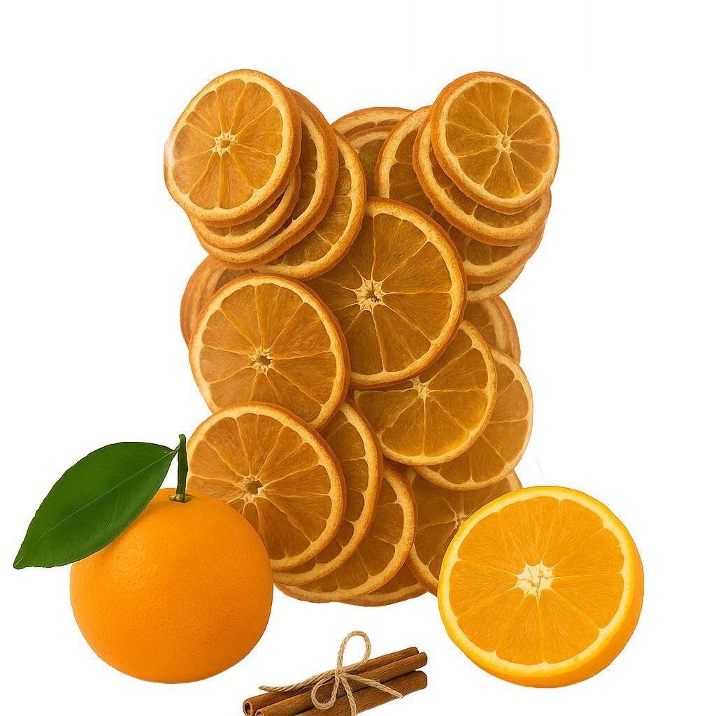 Sušené Pomeranč jedlé Plátky voňavé a aromatické 500 g