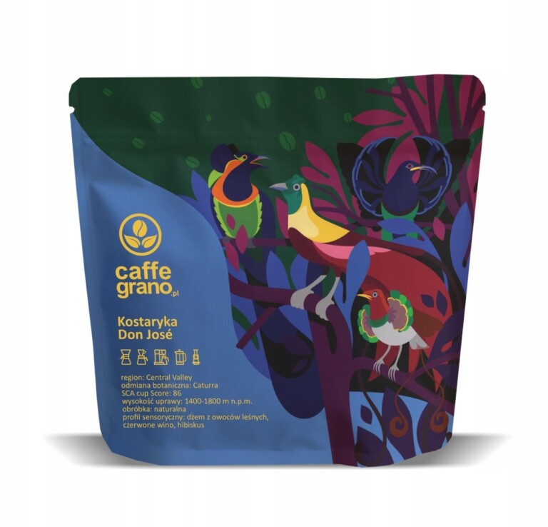 Kostarika Don José – zrnková káva specialty Caffe Grano 250 g