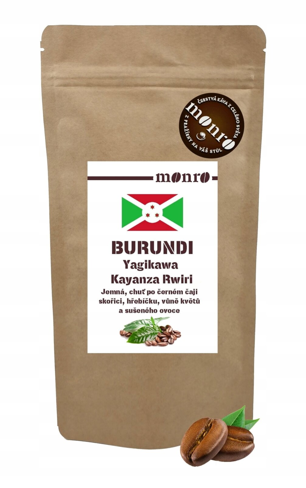 Burundi Yagikawa Kayanza zrnková káva Arabika 1kg