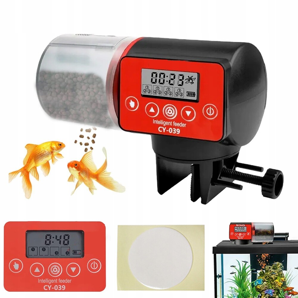 Automatické krmítko pro akvarijní ryby LCD