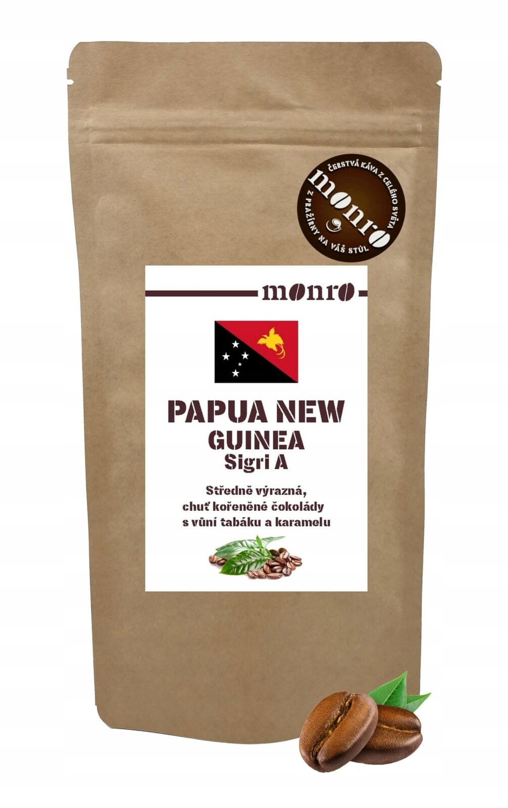 Papua New Guinea Sigri káva 100% Arabika 500g