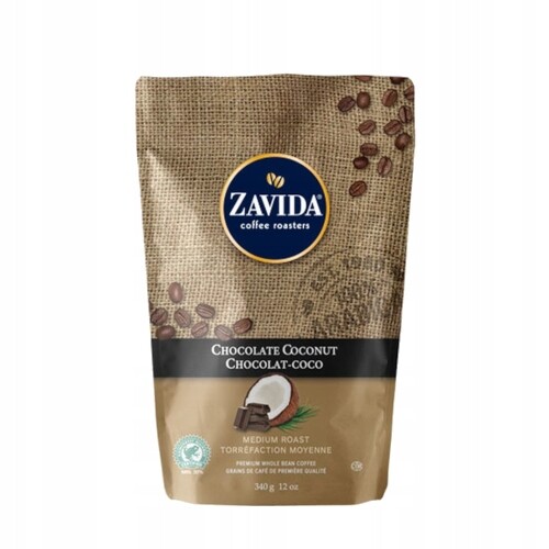 Zavida Chocolate Coconut 340 g káva