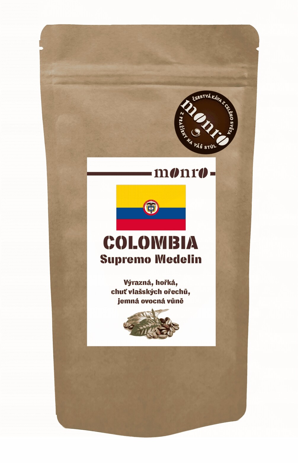 Colombia Supremo Medelin 100% Arabika 1000g