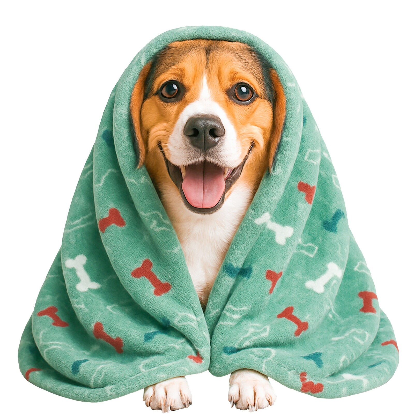 Deka pro psa Měkká plyšová fleecová podložka Nadýchaný přehoz 141 x 101 cm