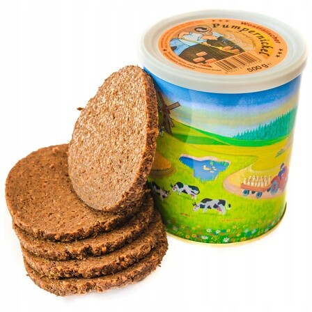 12 x Benus Pumpernikiel žitné pečivo v plechovce 500 g