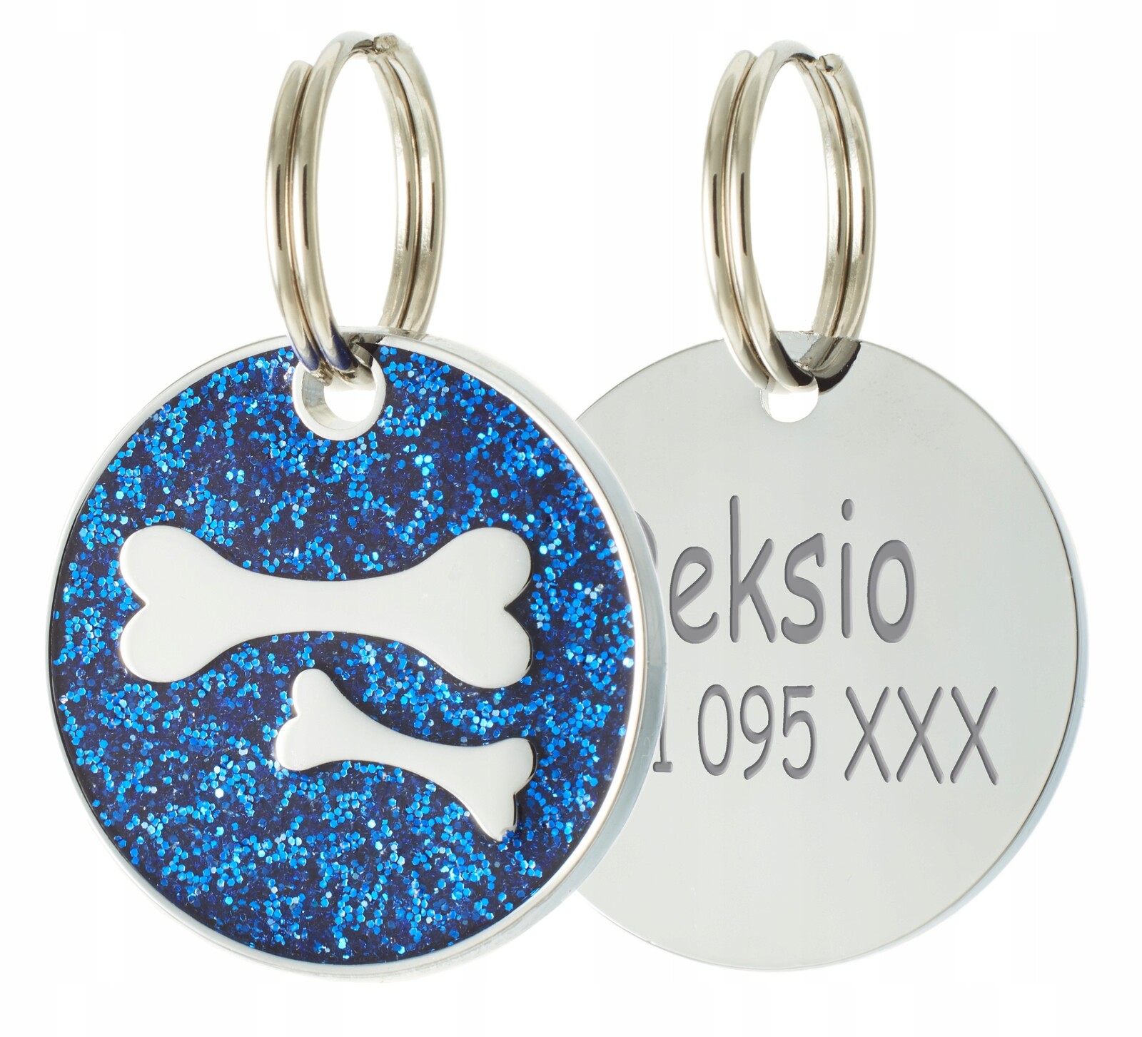 Identifikátor Adresář Pro Psa Gravírování Kovová Kost