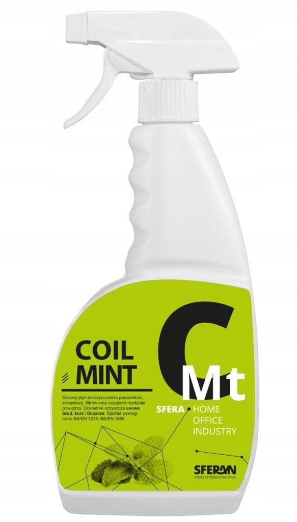 Hotový Přípravek Pro Klimatizaci S Mátovou Vůní 1 L Sferan Coil Mint Rtu