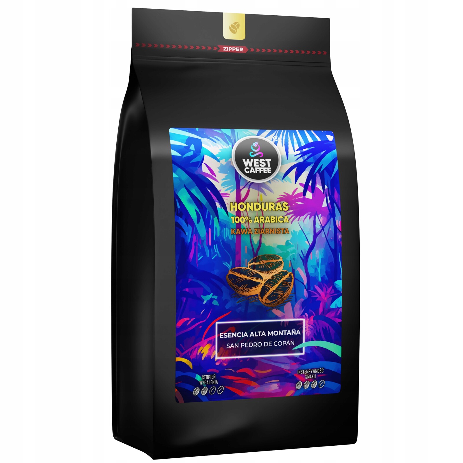 Káva zrnková Honduras 1kg Čerstvě pražená 100% Arabica Esencia Alta Montana