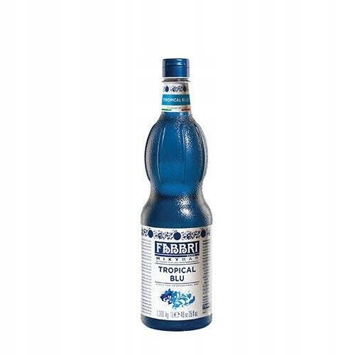 Fabbri Tropical Blu italský tropický světle modrá sirup 1l