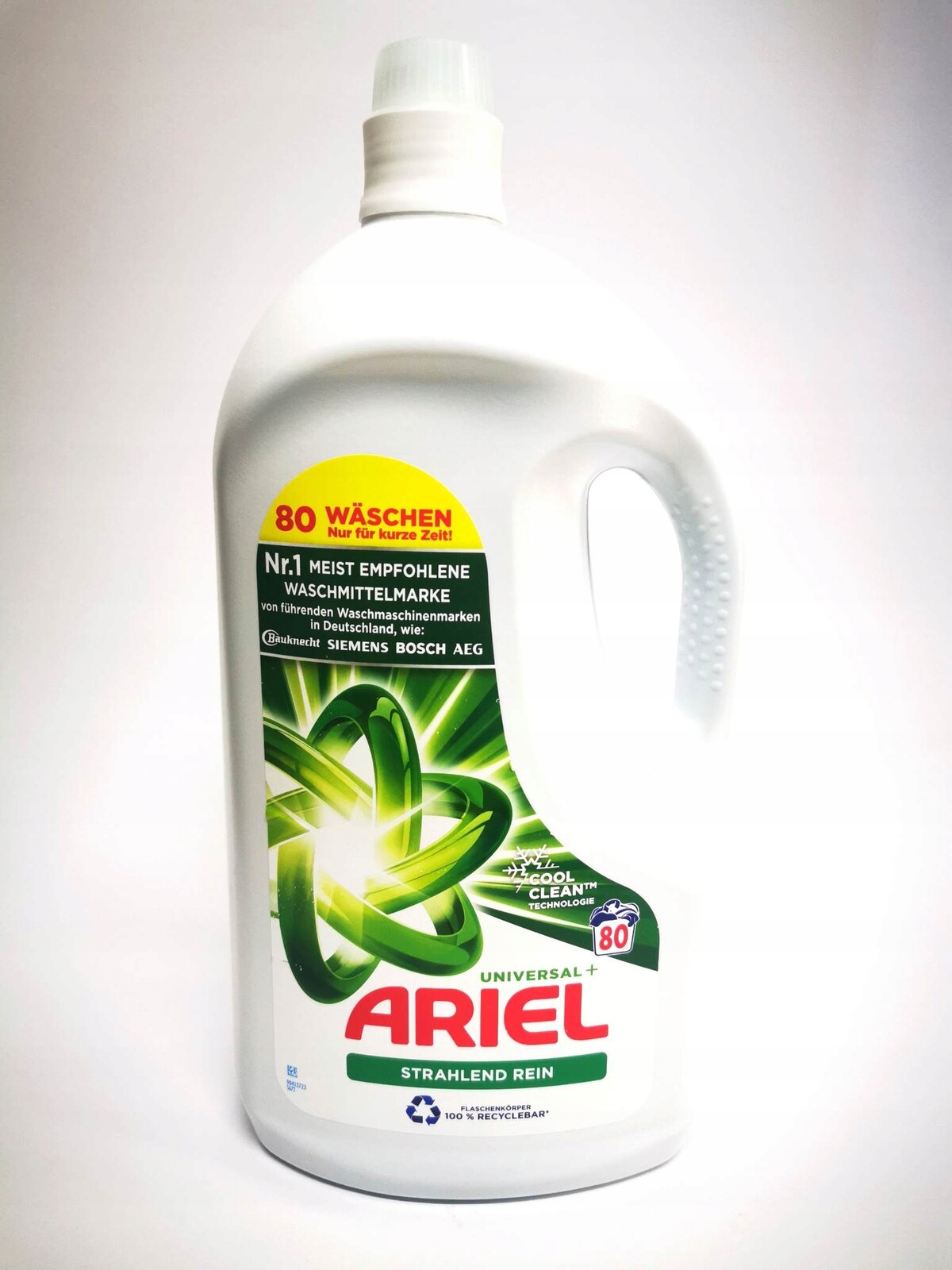 Ariel universal+ prací gel 80 praní 3,6 l Produkt z Německa
