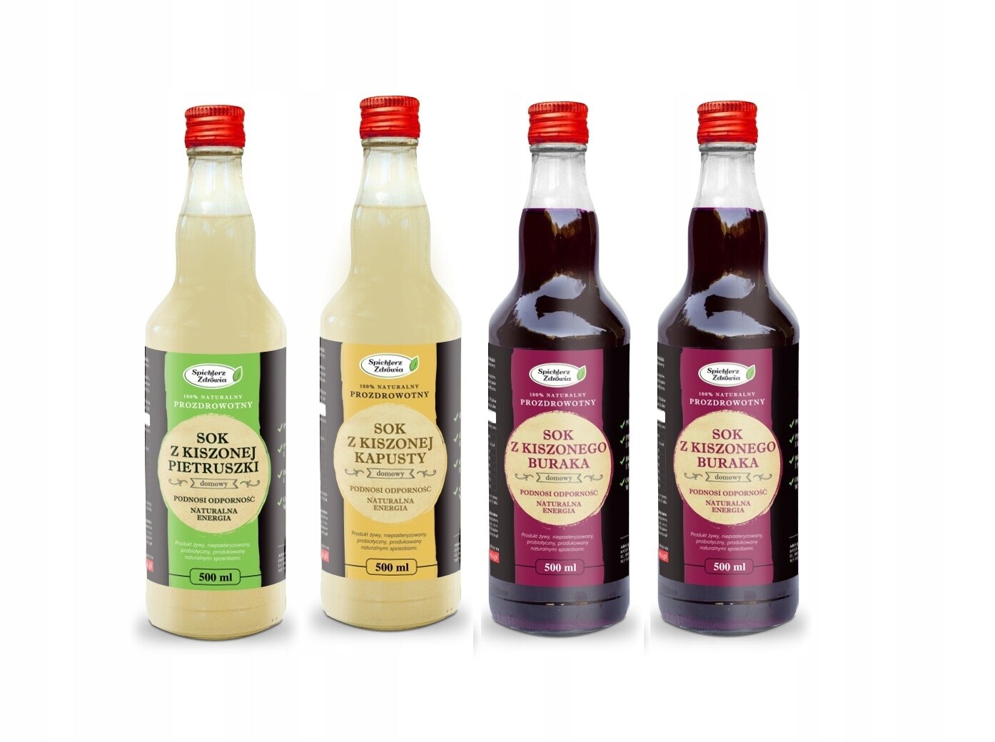 Zdraví Prospěšná Sada Kysaných Šťáv